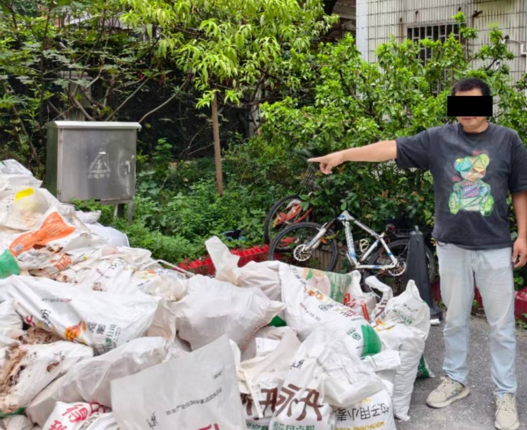 皇冠登3_吓人皇冠登3！事发上海！6袋建筑垃圾接连从天而降……警方：刑拘