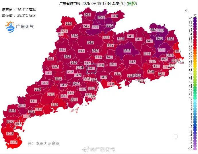 皇冠登2_广东热上了全国第一！多地午后体感温度超40℃皇冠登2，广州下周将迎雷雨天气